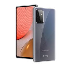 Crong Crong Crystal Slim Cover - Samsung Galaxy A72 Pouzdro (Transparentní)