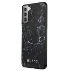 Guess Guess Marble - Samsung Galaxy S21+ Pouzdro (Černé)