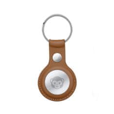Crong Crong Leather Case With Key Ring - Kožené Ochranné Pouzdro Klíčenka Pro Apple A
