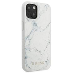 Guess Guess Marble - Kryt Na Iphone 13 Mini (Bílý)