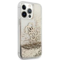 Guess Guess Liquid Glitter 4G Big Logo - Kryt Na Iphone 13 Pro (Zlatý)