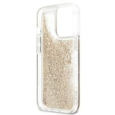 Guess Guess Liquid Glitter 4G Big Logo - Kryt Na Iphone 13 Pro (Zlatý)