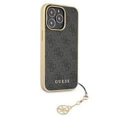 Guess Kolekce Guess 4G Charms – Pouzdro Iphone 13 Pro Max (Šedé)