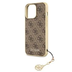 Guess Guess 4G Charms Collection - Kryt Na Iphone 13 Pro Max (Hnědý)