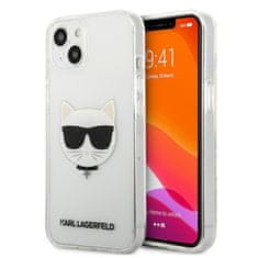 Karl Lagerfeld Karl Lagerfeld Choupette Head - Kryt Na Iphone 13 Mini (Průhledný)