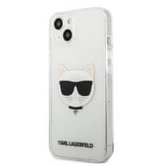 Karl Lagerfeld Karl Lagerfeld Choupette Head - Kryt Na Iphone 13 Mini (Průhledný)