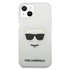 Karl Lagerfeld Karl Lagerfeld Choupette Head - Kryt Na Iphone 13 Mini (Průhledný)