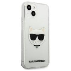 Karl Lagerfeld Karl Lagerfeld Choupette Head - Kryt Na Iphone 13 Mini (Průhledný)