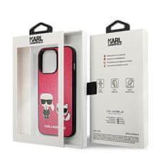 Karl Lagerfeld Karl Lagerfeld Pu Leather Karl & Choupette Embossed - Pouzdro Na Iphone 13 Pro Ma