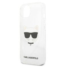 Karl Lagerfeld Karl Lagerfeld Choupette Head - Kryt Na Iphone 13 Mini (Průhledný)