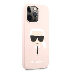 Karl Lagerfeld Karl Lagerfeld Silicone Ikonik Karl`s Head - Kryt Na Iphone 13 Mini (Růžový)