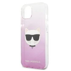 Karl Lagerfeld Karl Lagerfeld Choupette Head - Kryt Na Iphone 13 Mini (Růžová)