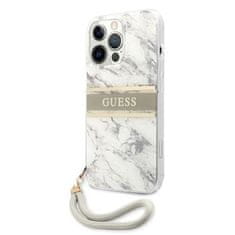 Guess Guess Marble Strap – Pouzdro Iphone 13 Pro Max (Šedé)