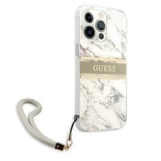 Guess Guess Marble Strap – Pouzdro Iphone 13 Pro Max (Šedé)