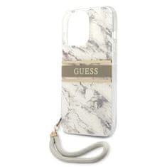 Guess Guess Marble Strap – Pouzdro Iphone 13 Pro Max (Šedé)