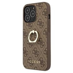 Guess Guess 4G Ring Case - Kryt Na Iphone 13 Pro Max (Hnědý)