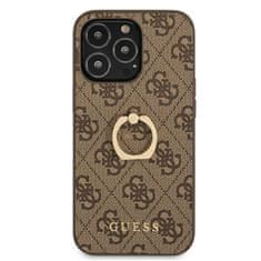 Guess Guess 4G Ring Case - Kryt Na Iphone 13 Pro Max (Hnědý)