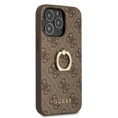 Guess Guess 4G Ring Case - Kryt Na Iphone 13 Pro Max (Hnědý)