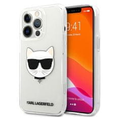 Karl Lagerfeld Karl Lagerfeld Choupette Head - Kryt Na Iphone 13 Pro Max (Průhledný)