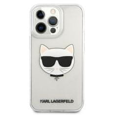 Karl Lagerfeld Karl Lagerfeld Choupette Head - Kryt Na Iphone 13 Pro Max (Průhledný)