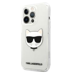 Karl Lagerfeld Karl Lagerfeld Choupette Head - Kryt Na Iphone 13 Pro Max (Průhledný)