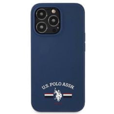 US Polo Us Polo Assn Silicone Logo - Kryt Na Iphone 13 Pro (Granátový)