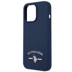 US Polo Us Polo Assn Silicone Logo - Kryt Na Iphone 13 Pro (Granátový)