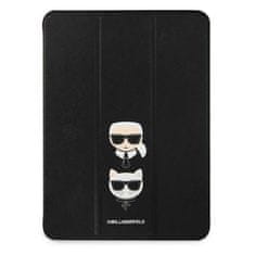 Karl Lagerfeld Karl Lagerfeld Saffiano Karl & Choupette Heads - Pouzdro Na Ipad Pro 12.9" 2021 (