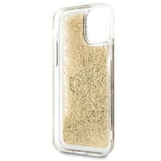 Guess Guess Liquid Glitter 4G Big Logo - Kryt Na Iphone 11 (Zlatý)