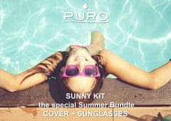 Puro Puro Sunny Kit - Set Pouzdra Iphone (2022 / 2020) / 8 / 7 + Sklopné Oko