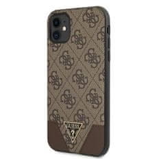 Guess Guess 4G Triangle Collection - Kryt Na Iphone 11 (Hnědý)