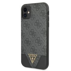 Guess Kolekce Guess 4G Triangle – Pouzdro Na Iphone 11 (Šedé)