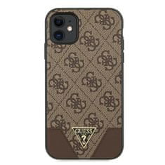 Guess Guess 4G Triangle Collection - Kryt Na Iphone 11 (Hnědý)