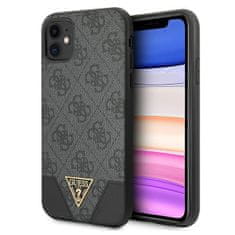 Guess Kolekce Guess 4G Triangle – Pouzdro Na Iphone 11 (Šedé)