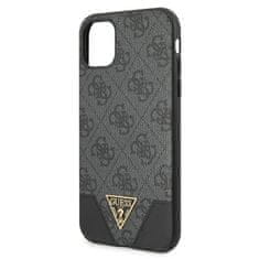 Guess Kolekce Guess 4G Triangle – Pouzdro Na Iphone 11 (Šedé)