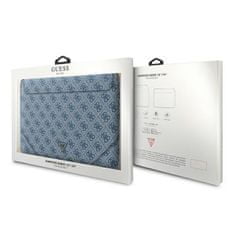 Guess Guess 4G Uptown Triangle Logo Sleeve - Pouzdro Na Notebook 13" / 14" (Modré