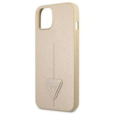 Guess Guess Saffiano Triangle Logo Case - Kryt Na Iphone 13 (Béžová)