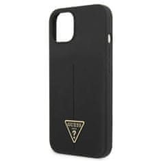 Guess Guess Silicone Triangle Logo - Kryt Na Iphone 13 Mini (Černý)