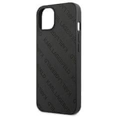 Karl Lagerfeld Karl Lagerfeld Perforated Allover - Kryt Na Iphone 13 (Černý)