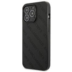 Karl Lagerfeld Karl Lagerfeld Perforated Allover - Kryt Na Iphone 13 Pro (Černý)