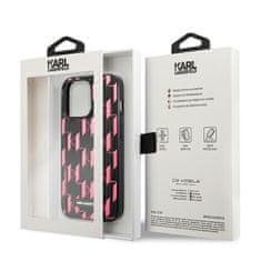 Karl Lagerfeld Plaketa S Monogramem Karla Lagerfelda - Pouzdro Iphone 13 Pro Max