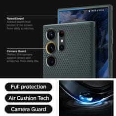 Spigen Spigen Liquid Air – Pouzdro Pro Samsung Galaxy S23 Ultra (Abyss Green)