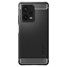 Spigen Spigen Rugged Armor - Pouzdro Pro Xiaomi Redmi Note 12 Pro+ (Černé)