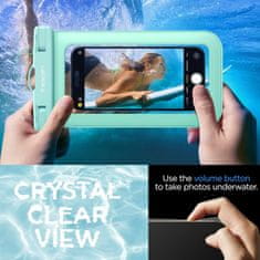 Spigen Spigen A601 Universal Waterproof Case - Pouzdro Pro Smartphony Do Velikosti 6.9" (Mátová