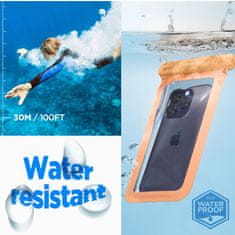 Spigen Spigen A601 Universal Waterproof Case - Pouzdro Pro Smartphony Do Velikosti 6.9" (Morelow