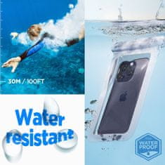 Spigen Spigen A601 Universal Waterproof Case - Pouzdro Pro Smartphony Do Velikosti 6.9" (Modrá