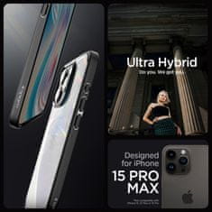 Spigen Spigen Ultra Hybrid – Pouzdro Pro Iphone 15 Pro Max (Matné Černé)