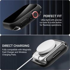 Crong Crong Hybrid Watch Case - Pouzdro Sklem Pro Apple Watch 41Mm (Starlight)