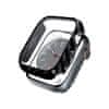 Crong Hybrid Watch Case - Pouzdro Sklem Apple Watch 45Mm (Carbon)