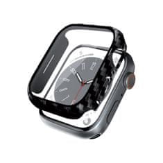 Crong Crong Hybrid Watch Case - Pouzdro Sklem Pro Apple Watch 44Mm (Carbon)